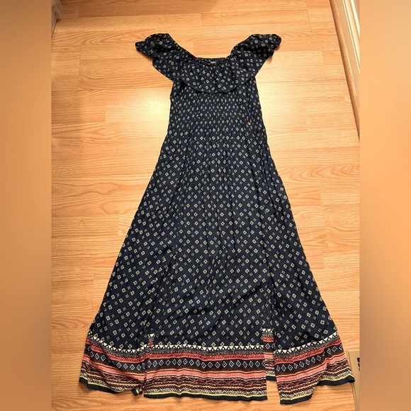 SUPERDRY Ruffle Smocked Dress Size Small - Picture 6 of 8